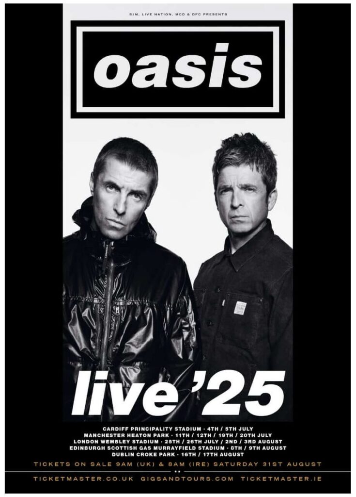 Oasis Reunion Tour