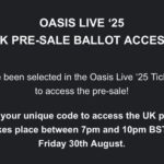 Oasis '25 Ballot Closes