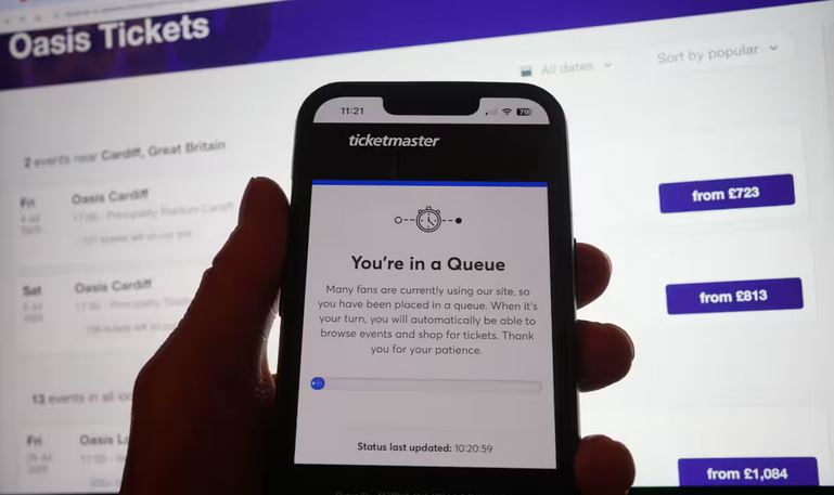 Oasis Ticketmaster Hell